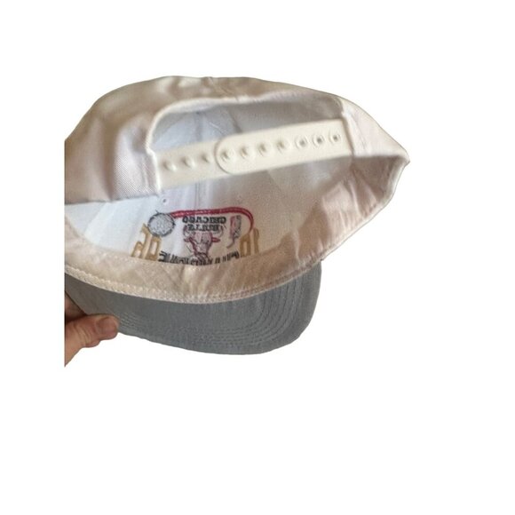Chicago Bulls 1996 Champions White, Black Hat Cap Snapback Adjustable - Picture 7 of 7